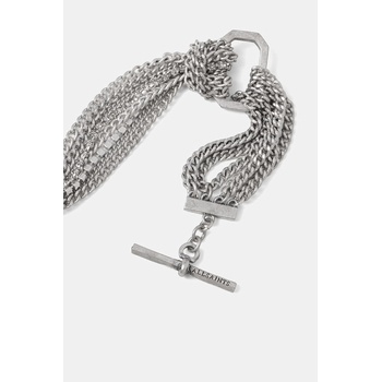 AllSaints Гривна мъжка от метал (37568832SLV041)