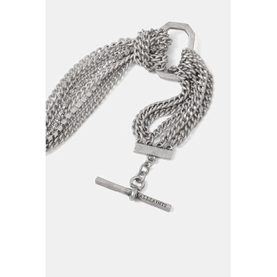 AllSaints Гривна мъжка от метал (37568832SLV041)