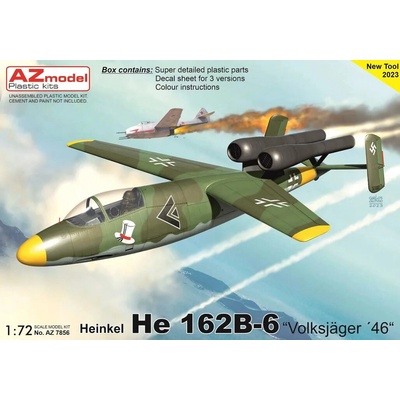 AZ Model AZ7856 Heinkel He 162B 6 Volkjäger 46 1:72