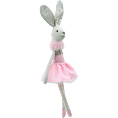 The Puppet Company - Парцалена кукла - Зайче с розова рокля