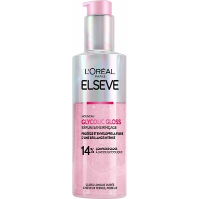 L'Oréal Elseve Glycolic Gloss 14% Complex bezoplachové sérum na vlasy 150ml