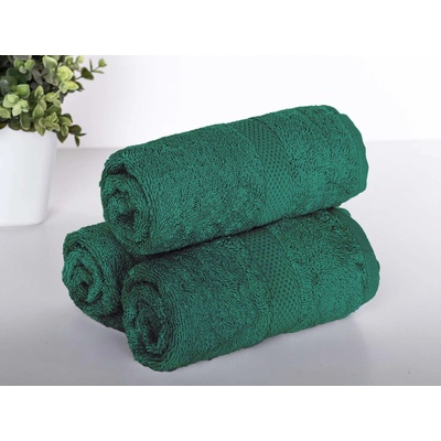 Xpose froté uterák Verona 30 x 50 cm smaragdovo zelená 3 ks