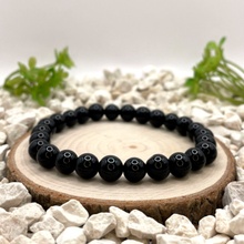 Certom Minerální náramek obsidián černý 0105