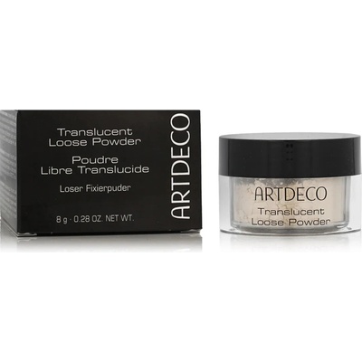 Artdeco Translucent Loose Powder transparentní pudr 02 Translucent Light 8 g