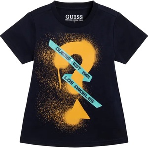 GUESS Тениска с къс ръкав в тъмно синьо за момче Guess