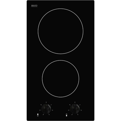 Crown Плот за вграждане Crown VC 32, 3000W, 12 степени, Индикатор за оставаща топлина, Черен (z405)