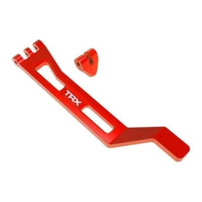 Traxxas алуминиева червена стойка за батерия