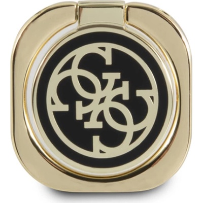 Púzdro Guess Ring stand & 4G čierne zlaté