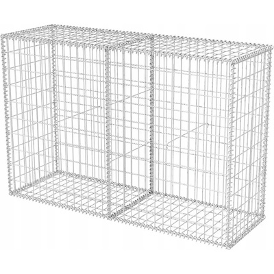 Nabytek XL Gabionový koš pozinkovaná ocel 150 x 50 x 100 cm