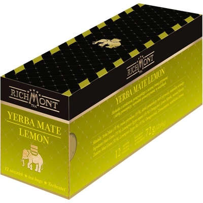 RICHMONT Yerba Mate Lemon 12 vrecúšok