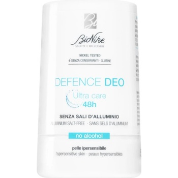 BioNike Defence Deo дезодорант рол-он без съдържание на алуминиеви соли за чувствителна кожа 48h 50ml