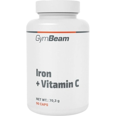 GymBeam Iron + Vitamin C [90 капсули]