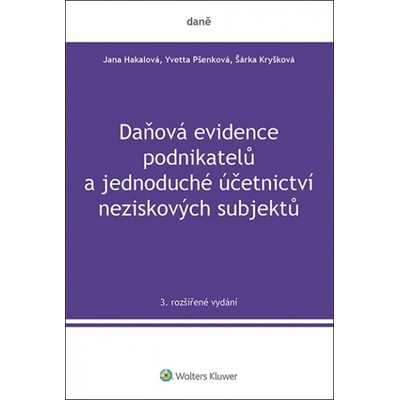 Daňová evidence podnikatelů a jednoduché účetnictví neziskových subjektů, 3. rozšířené vydání