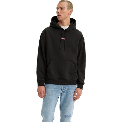 Levi's® RELAXED BABY TAB Hoodie Černá