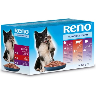 Reno Adult morčacie kačacie hovädzie morčacie 12 x 100 g