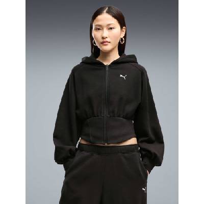 PUMA Суитшърт STREET GLAM Graphic FZ Balloon Sleeve FL