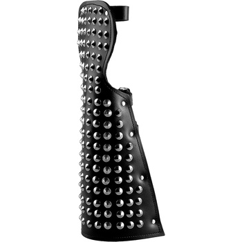 Black & metal кожа на гривната Конуси 2 - bwz-056