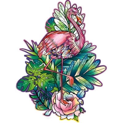 HARAHU Дървено пъзел - Flamingo / M KP22016 (22016)