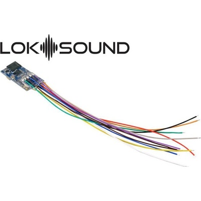 ESU zvukový dekodér LokSound 5 micro DCC/MM/SX/M4 prázdný s dráty 58813