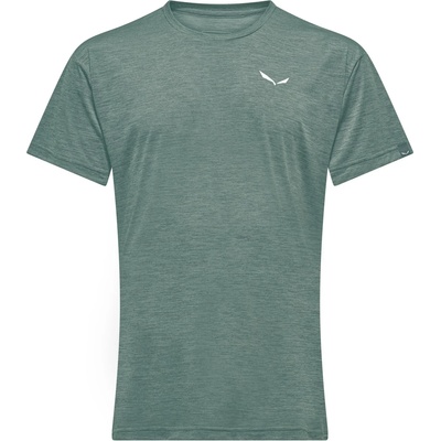Salewa Мъжка спортна тениска Salewa Puez Melange Dry S/S Tee T-shirt - Willow Melange - размер 52 (EU) (016-3030-2314)