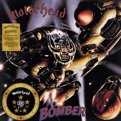 Motörhead - Bomber (Limited Edtition) (Dark Blue & Black Splatter Coloured) (Anniversary Edition) (LP) (4099964126952)