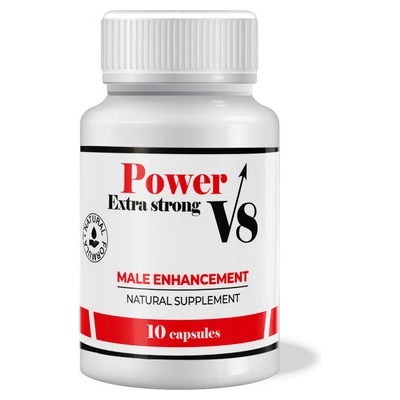 Капсули за ерекция Power V8 Extra Strong - 10 капсули
