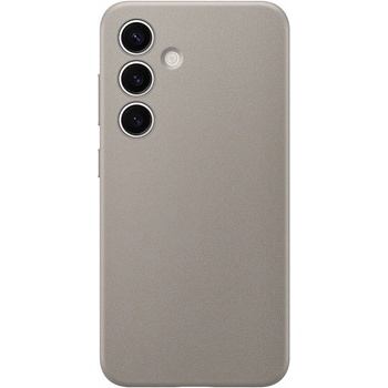 Samsung Vegan Leather Case EF-FPS921HCAAW - оригинален кожен кейс (веган кожа) за Samsung Galaxy S24 (бежов)