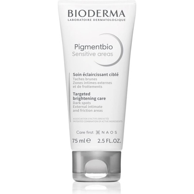 BIODERMA Pigmentbio Sensitive Areas озаряващ крем за тяло Против тъмни петна 75ml