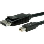 Roline Кабел ROLINE 11.99. 5637, от DisplayPort(м) към Mini DisplayPort(м), 5m, черен (11.99.5637)