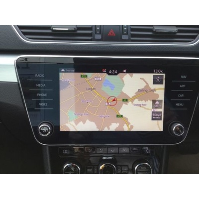 Tvrzené sklo BROTECT AirGlass pro Infotainment System Škoda Amundsen Superb 2018-2023 8" | Zboží Auto
