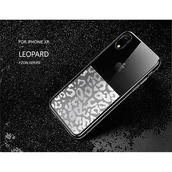 Púzdro USAMS Yzon TPU Leopard iPhone XR čiré