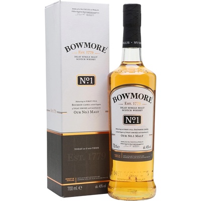 Bowmore our no.1 40% 0,7 l (holá láhev)