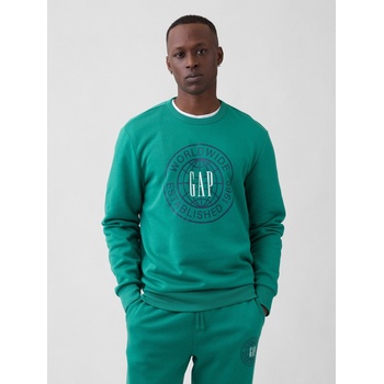 GAP Суитшърт с логото на GAP GAP | Zelen | МЪЖЕ | XS