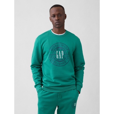 GAP Суитшърт с логото на GAP GAP | Zelen | МЪЖЕ | XS