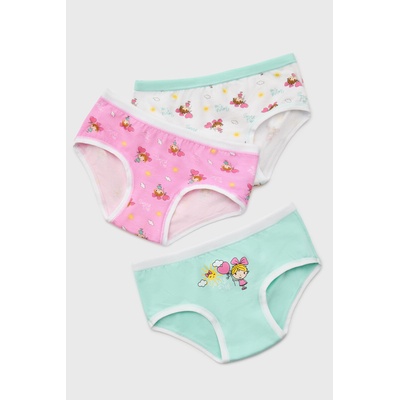 Jadea 3PACK бикини за момичета Bambolina памучни (3p_800_kal)