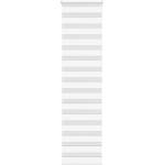 vidaXL Зеброва щора бял 60x200 см ширина на плата 55, 9 cm полиестер (4014773)