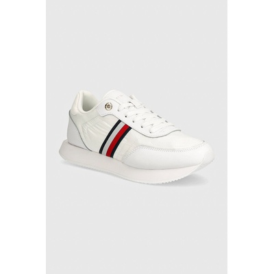 Маратонки Tommy Hilfiger ESSENTIAL RUNNER GLOBAL STRIPES в бяло FW0FW08005 (FW0FW08005)