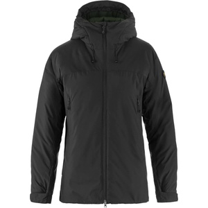Fjällräven Дамско синтетично яке Fjällräven Women's Bergtagen 130 Insulation Jacket Synthetic jacket - Black / Deep Forest - размер XL (104-6864-0116)
