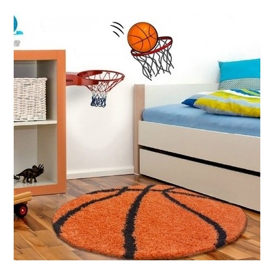 Vopi Fun shaggy 6001 orange kulatý