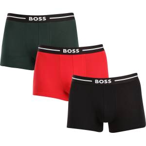 BOSS Комплект от три - мъжки боксерки BOSS многоцветни BOSS | Cheren Cherven Mnogotsveten | МЪЖЕ | M