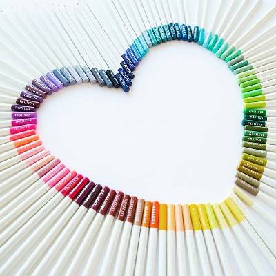 Tombow umělecké pastelky Irojiten prodej po kusech P 17 turquoise 02P17