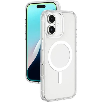 AMAZINGTHING Minimal Mag Case с магнитен пръстен за iPhone 16 - прозрачен (IP166.1MMINCL)