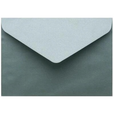 Metalická (perleťová) obálka tmavě zelená C7 (82x113mm)