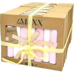 LoveMAXX Памучни кърпи LoveMAXX - 7 броя, 20 х 20 cm, розови, асортимент (231LV-PEMBE) - ozone