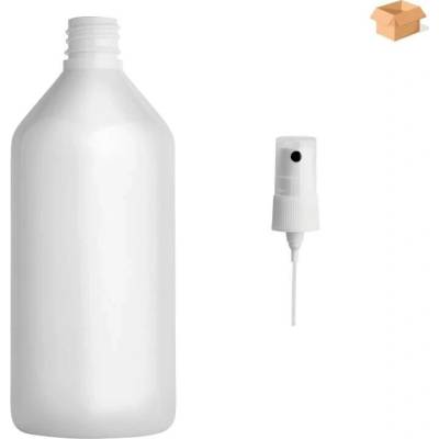 Via Plastová lahvička bílá s BÍLÝM rozprašovačem 215 ml 225 ks