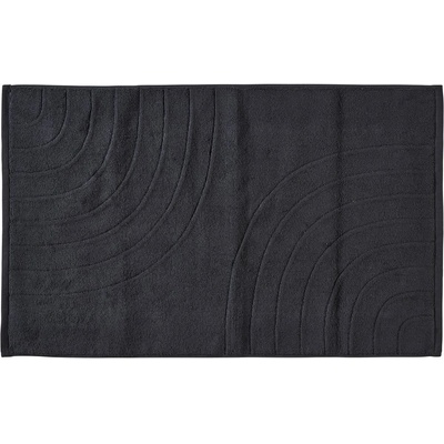 Zone Черен килим за баня 50x80 cm Time - Zone (33911)