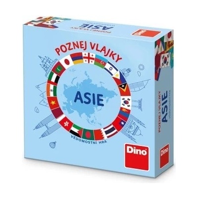 Dino Toys Poznej vlajky: Asie