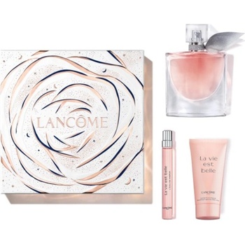 Lancome La Vie Est Belle Комплект (EDP 50ml + BL 50ml + EDP 10ml) за Жени