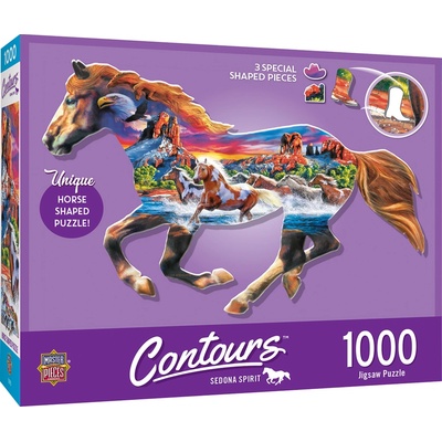 Masterpieces Пъзел Master Pieces от 1000 части - Бягащият кон (TYPZ0007273N)