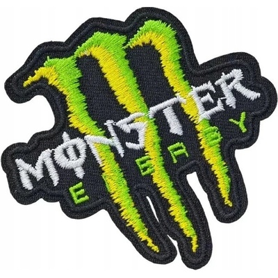 Nášivka Monster Energy - zelená